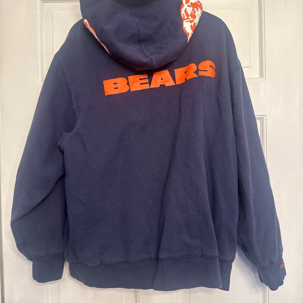 Mitchell & Ness Navy full zip hoodie jacket